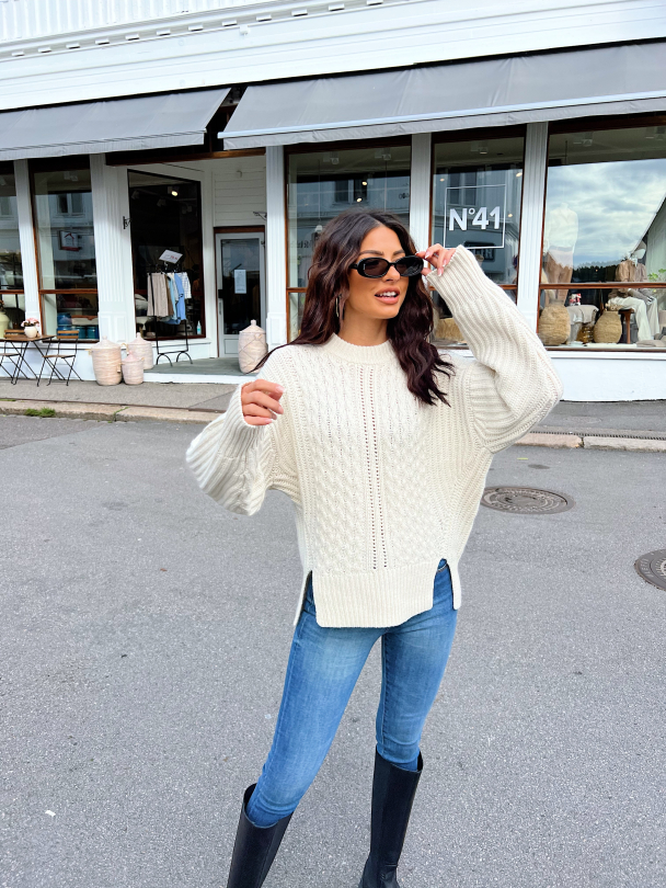 Jacobe Knit - Sea Salt  - Image 8
