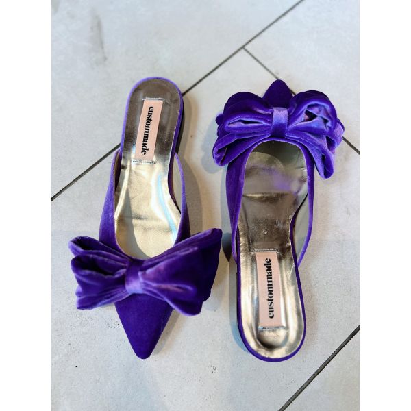 Marbel Velvet - Deep Lavender