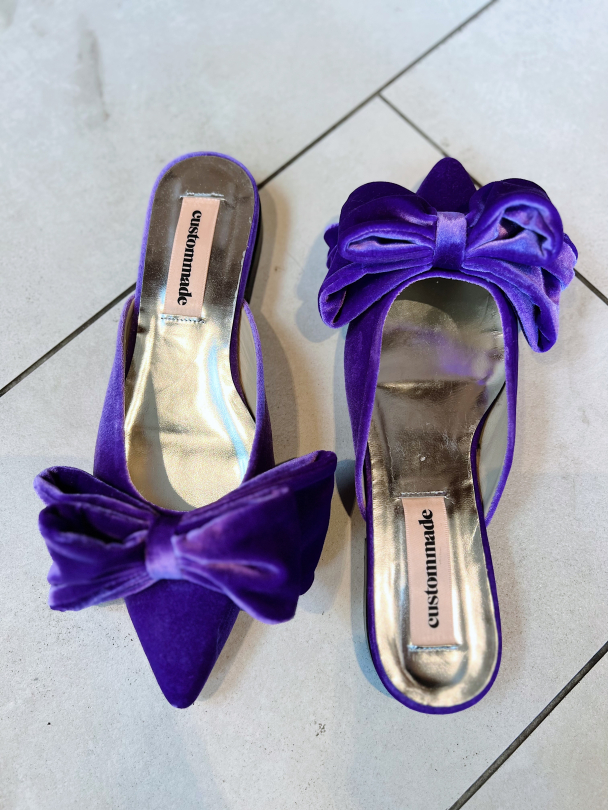 Marbel Velvet - Deep Lavender - Image 1