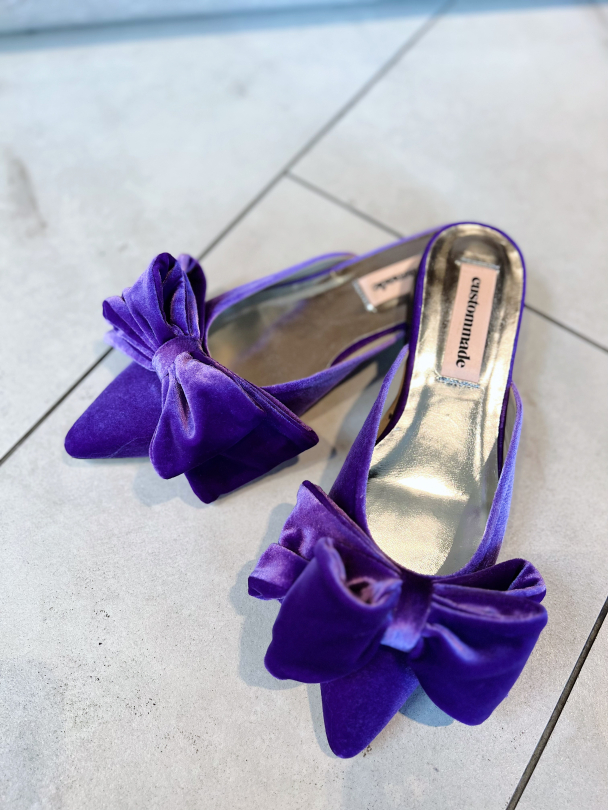 Marbel Velvet - Deep Lavender - Image 8