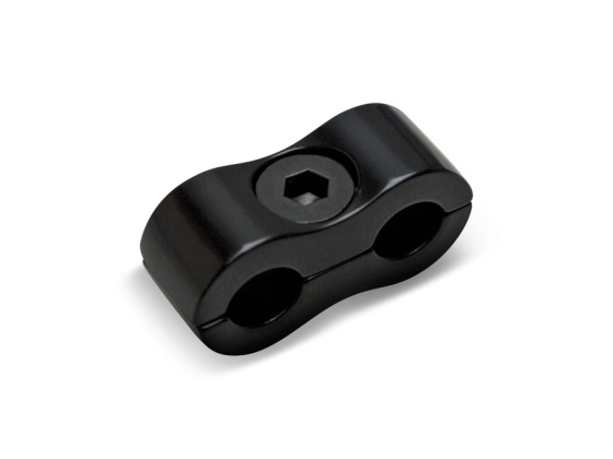 MOTION PRO, THROTTLE / IDLE CABLE CLAMP. BLACK, 7MM