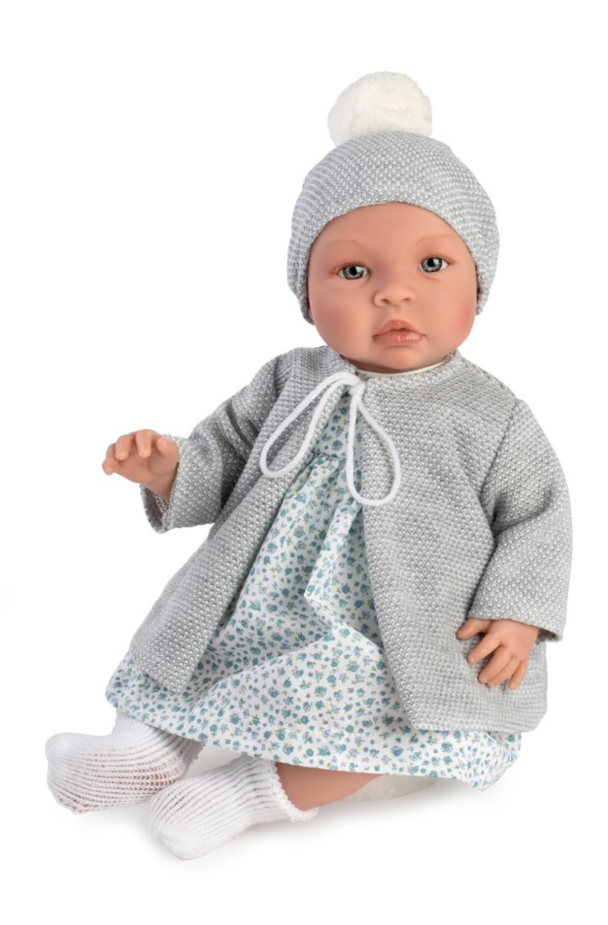 ASI - DUKKE LEONORA LIBERTY KJOLE BLÅ BLOMSTER - Image 1