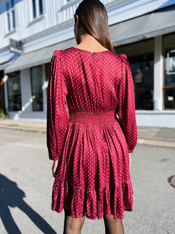 Rosie Dress - Merlot - Image 6