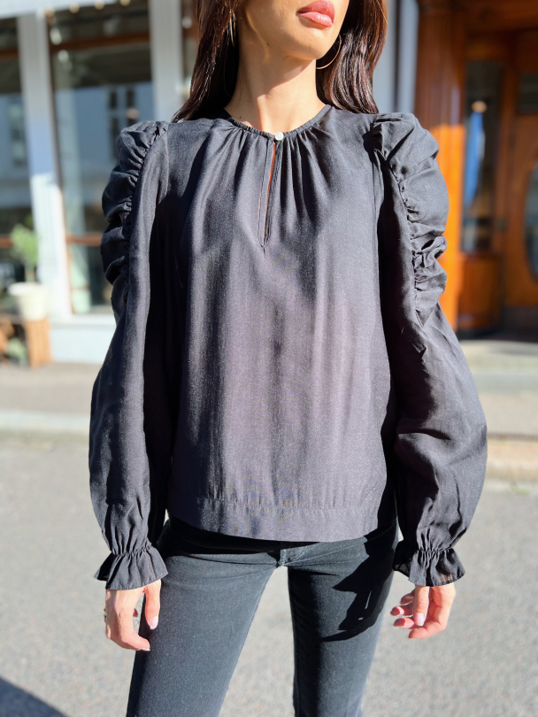 Masma Blouse - Black  - Image 1