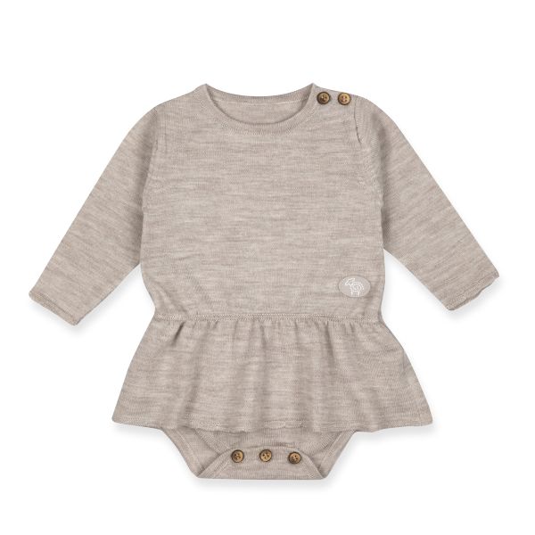 LILLELAM - ROMPERKJOLE BABY NATUR LYS BEIGE