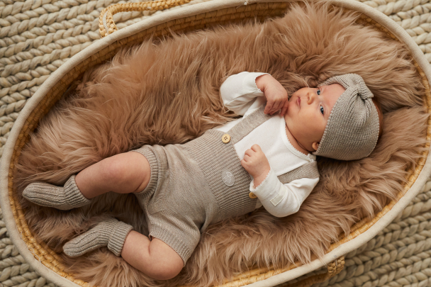 LILLELAM - ROMPER BABY NATUR LYS BEIGE - Image 5