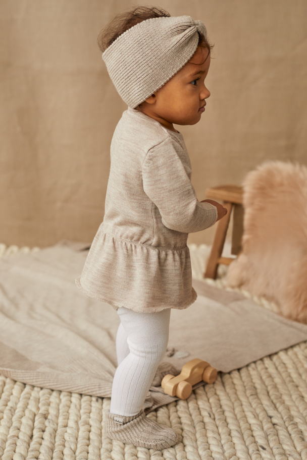 LILLELAM - ROMPERKJOLE BABY NATUR LYS BEIGE - Image 6