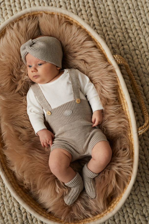 LILLELAM - ROMPER BABY NATUR LYS BEIGE - Image 6