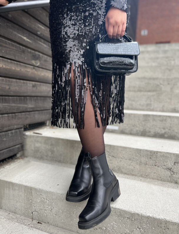 Y.A.S Flapper 7/8 Sequin Dress - Image 3