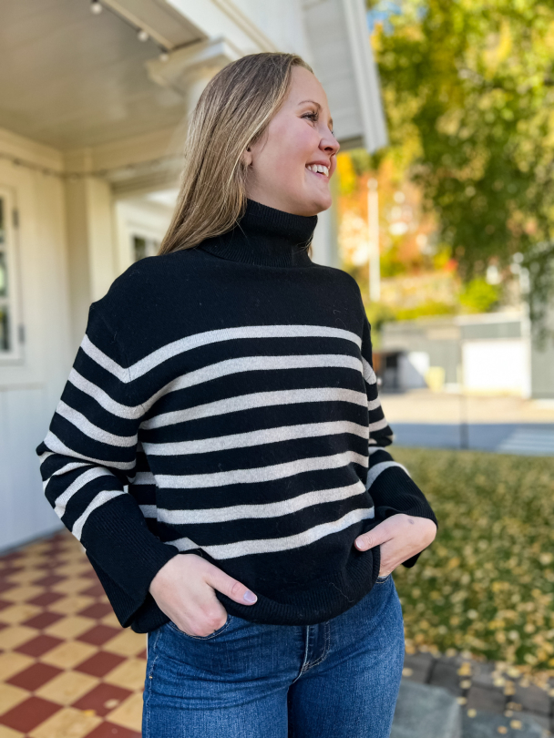 LINE OF OSLO Katy Stripe Sweater - Image 1