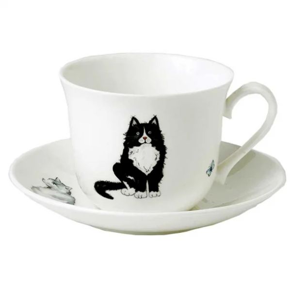 Tekopp med fat, Cats