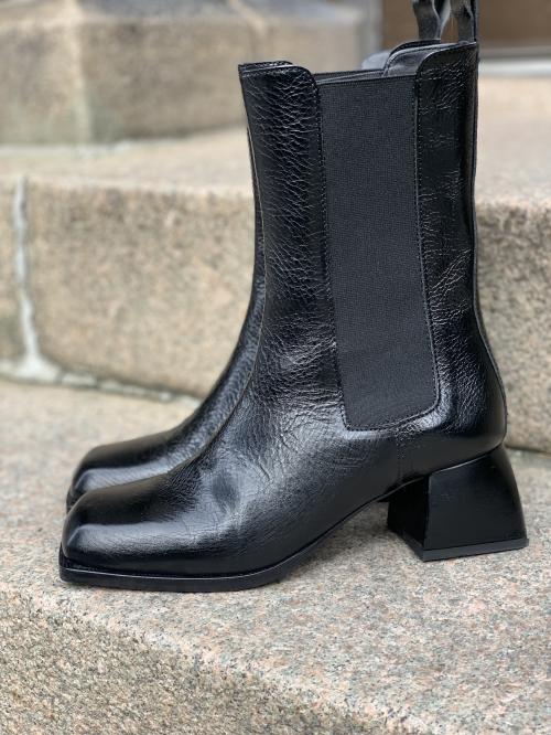 Black Ankle Boots P8194-16