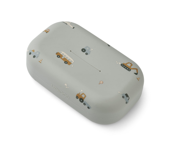 Oline Wet Wipes Cover - Vehicles/Dove Blue Mix - Image 1