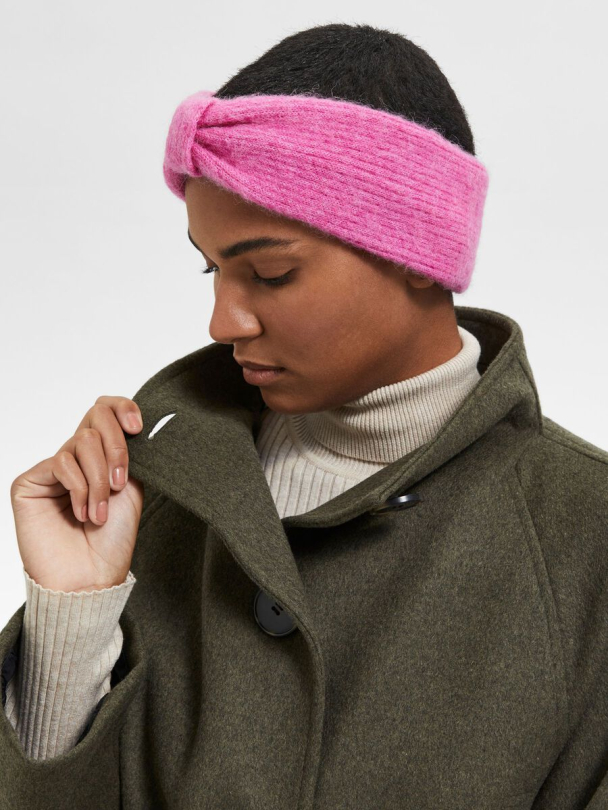 Lulu Knit Headband - Phlox pink - Image 3