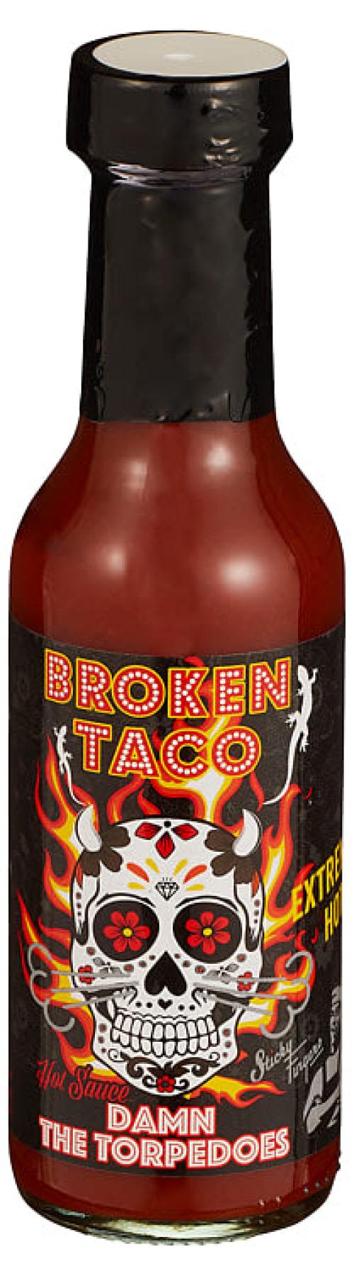 Taco Sauce Hell No Hot 150g Broken Taco