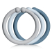 BIBS Loops 12 Pack Cloud/Baby Blue/Petrol - One Size