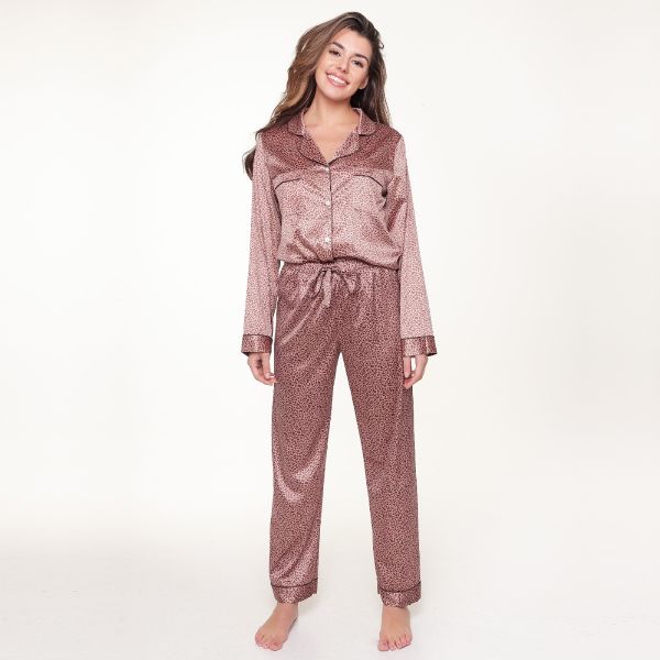 'Animal Cork' pyjama set, animal print