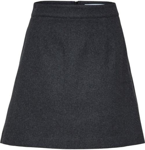 SELECTED FEMME Ula Mini Wool Skirt
