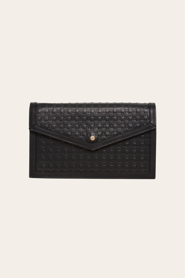 BY MALINA Leather Envelope Bag - Image 1