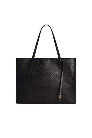 BY MALINA leather Tote Bag