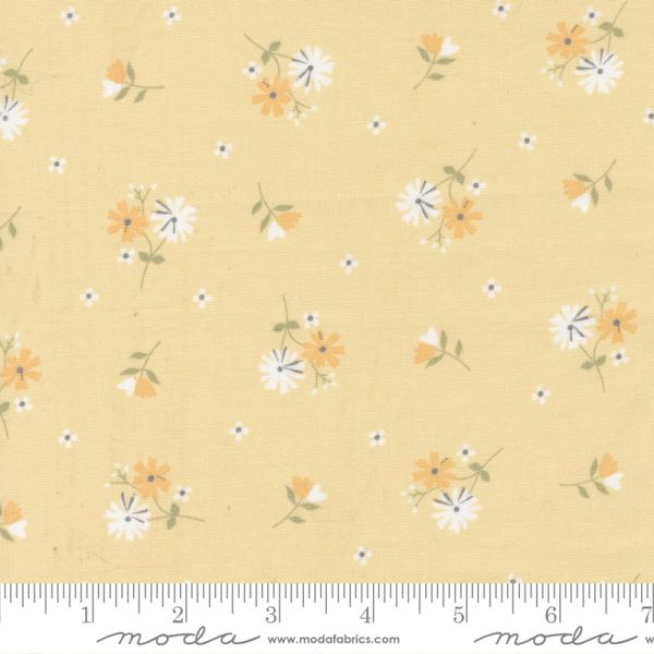 Buttercup & Slate yellow floral 50 cm