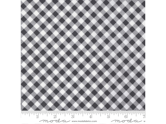 Country black gingham
