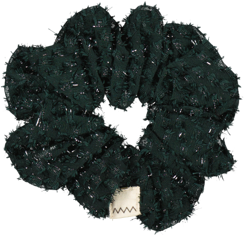 MARMAR - ALMA SCRUNCHIE DARK LEAF