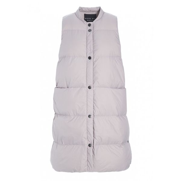 Waistcoat Feather Lilac Mable