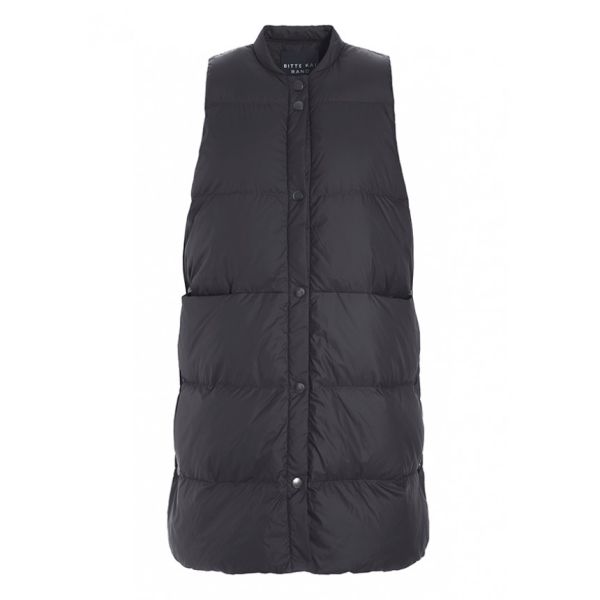 Waistcoat Feather Black 