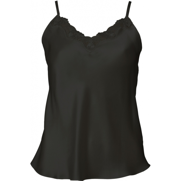 Pure Silk camisole, sort - Image 3