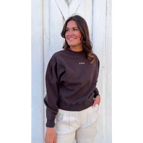 CHARLOT SWEATSHIRT PURE CHOCOLATE