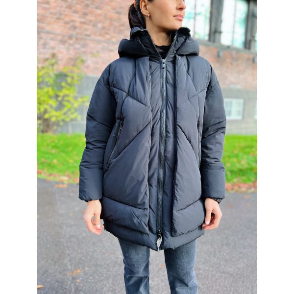 Giacca W Eugenie Mid Tech WR - Black 