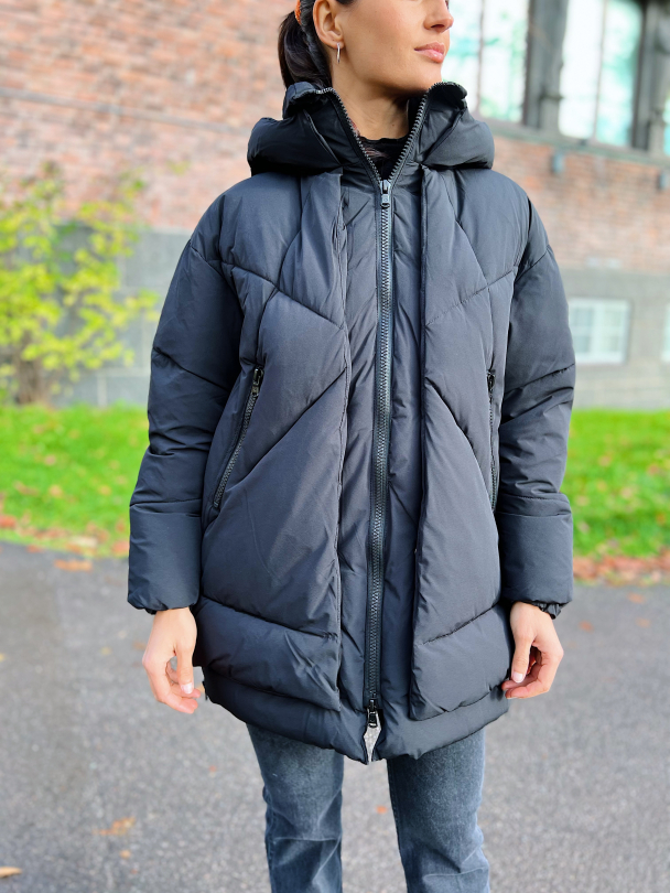 Giacca W Eugenie Mid Tech WR - Black  - Image 1