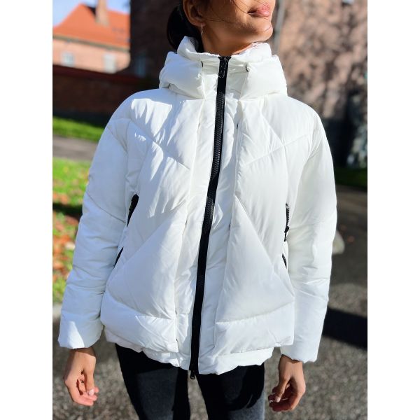 Giacca W Eugenie Short Tech WR - Whi White 