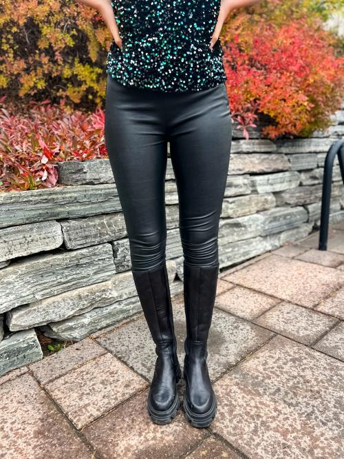 SELECTED FEMME Sylvia Leather Legging