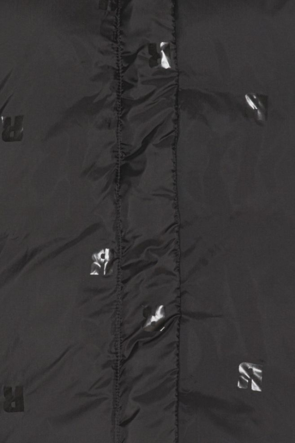 Nylon Short Puffer Jacket - Black - Image 3