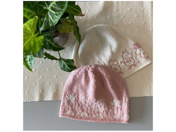 Garnpakke - Mummiluer Rosa/Hvit
