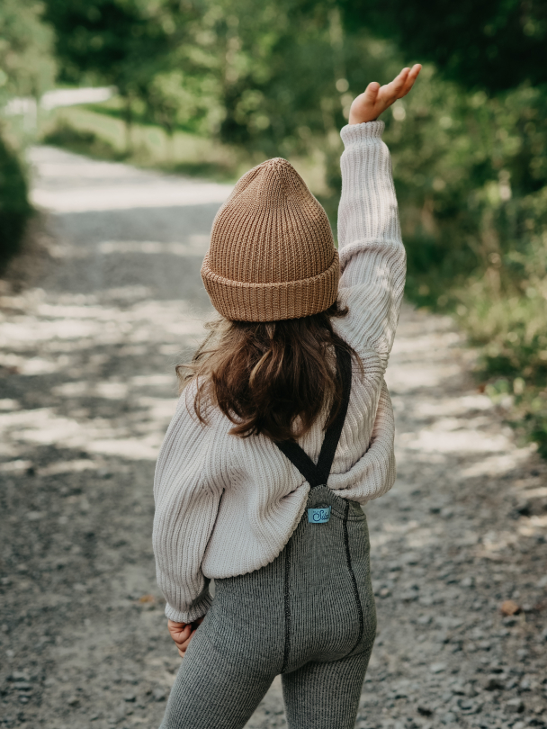 Wooly Footless Tights - Granite Grey - Image 5