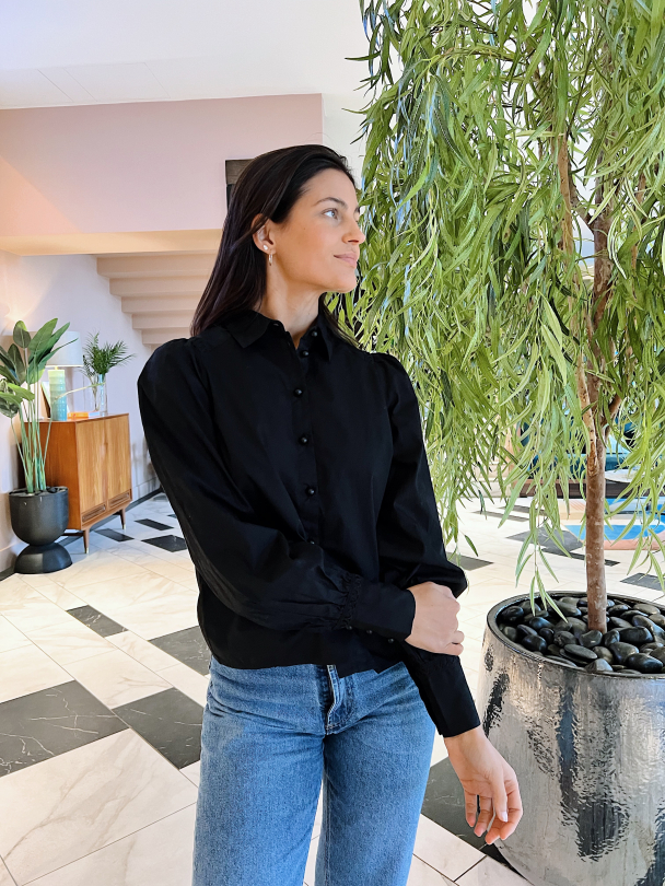 Kimmy Shirt - Black - Image 4