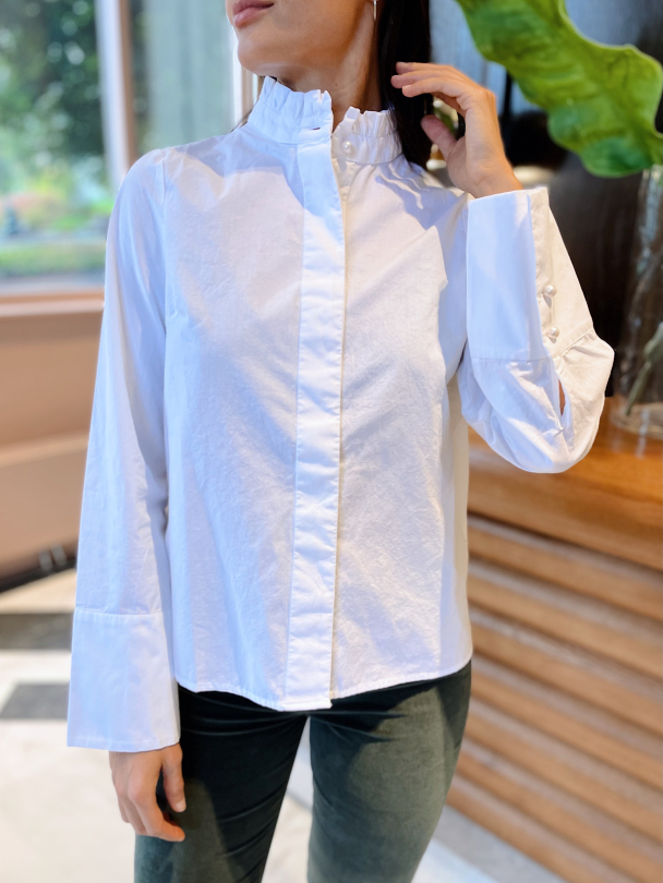 Kim Shirt - Bright White - Image 1