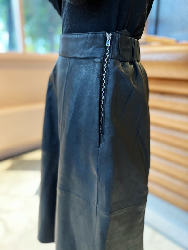Vanessa Naplon Skirt - Black  - Image 3