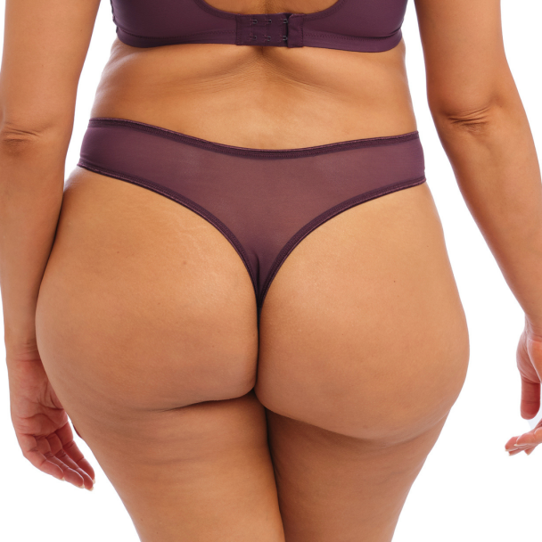 Matilda thong, wine diamond - Image 2