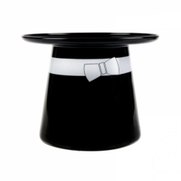 MUMMI GLASSVASE HATT SORT