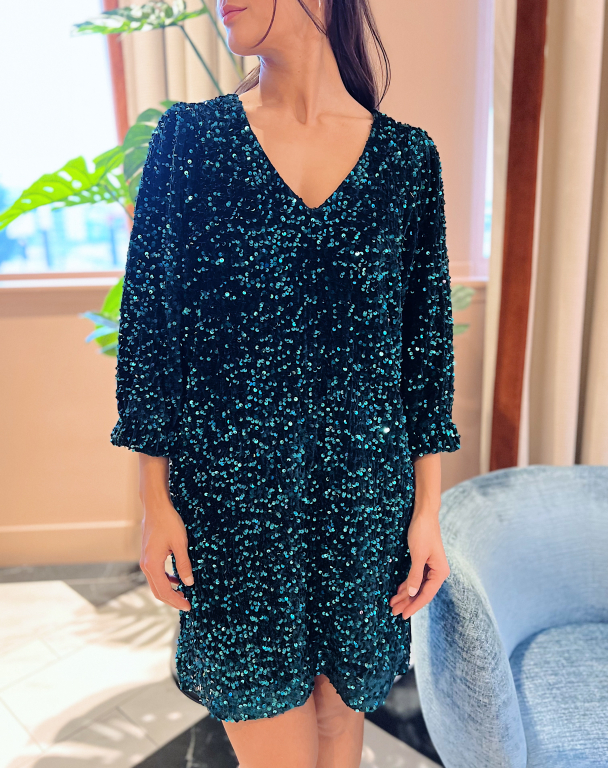 Winternalia Dress - Tropical Green  - Image 1