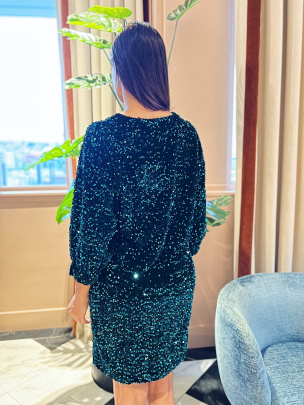Winternalia Dress - Tropical Green  - Image 3