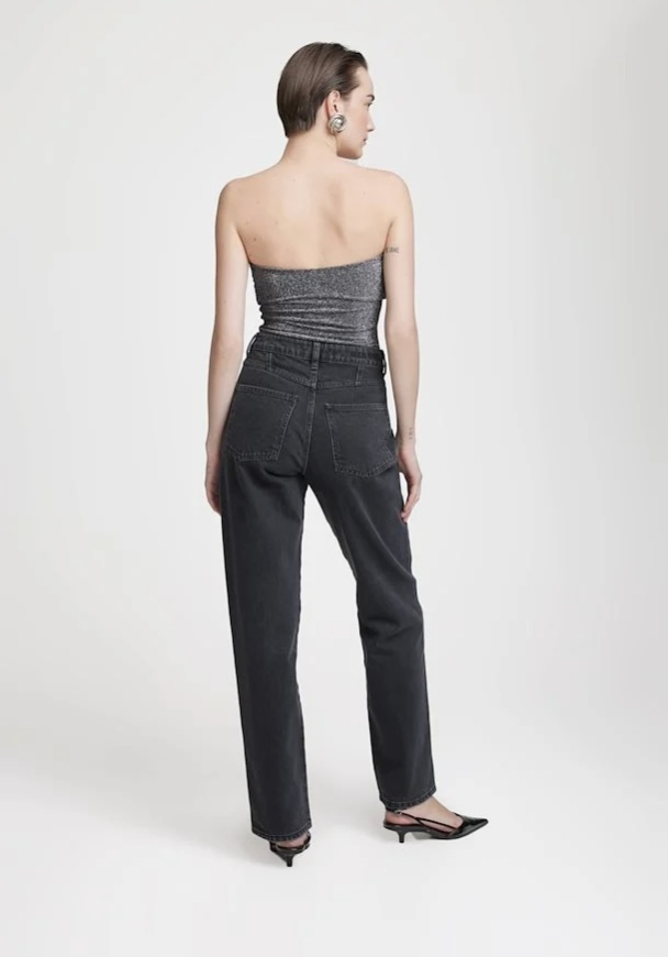 Dalene Tube Top - Black/Silver  - Image 2