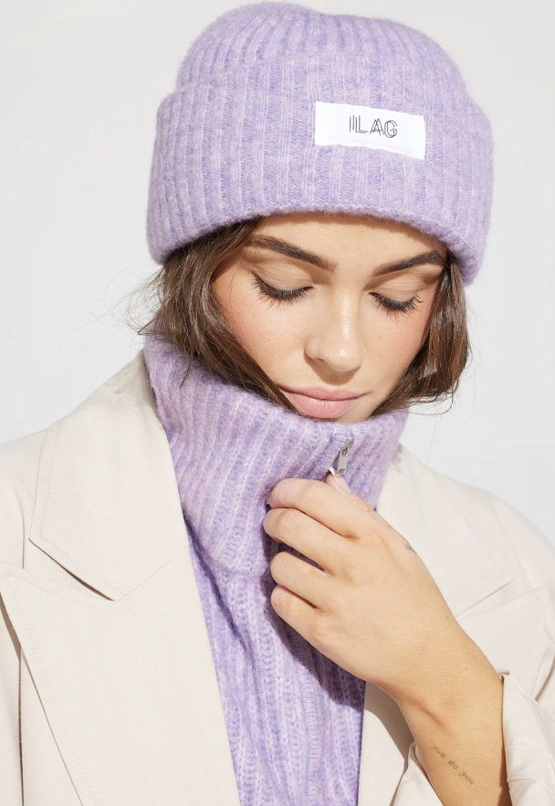 Selje Neckwarmer - Lilac  - Image 2