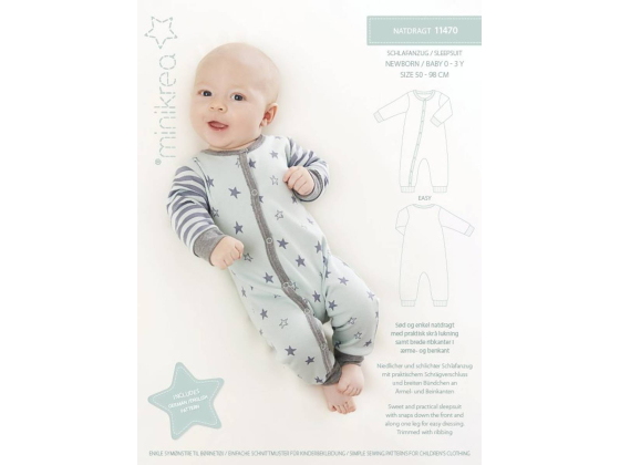 Minikrea 11470 - Body m/ knapper Art.nr: 99-11470