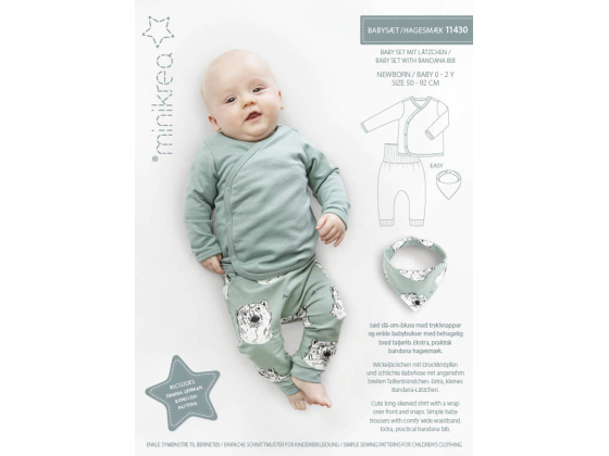Minikrea 11430 - Genser, bukse 50-92