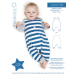 Minikrea 11403 - ermeløs romper, str 44-92